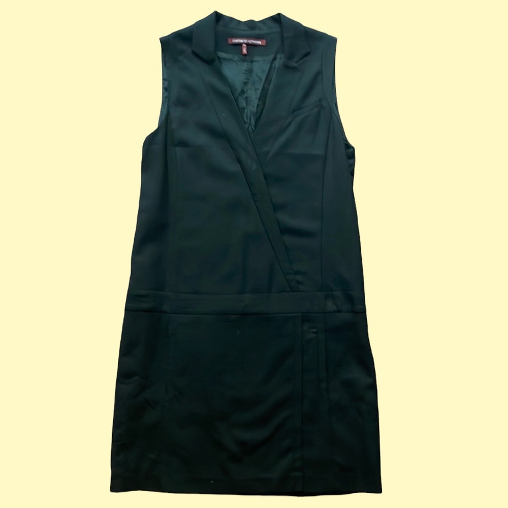 Comptoir Des cotoniera black mini dress